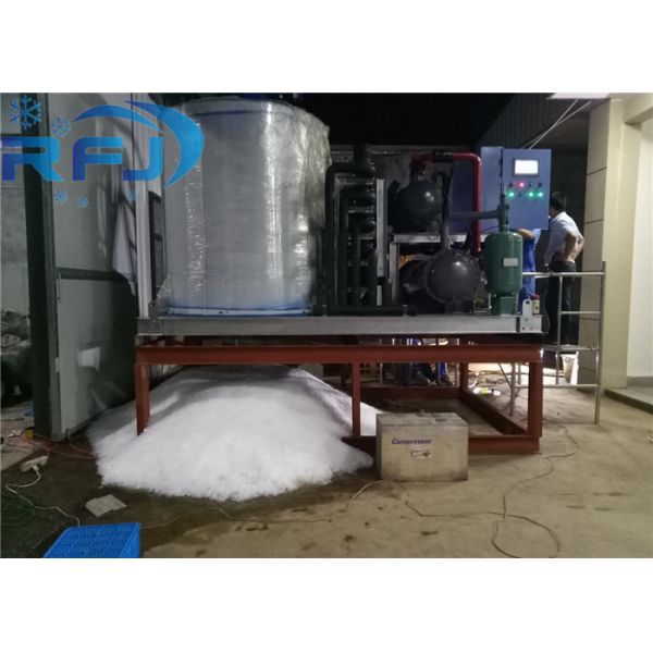 Deshielo por gas caliente vía de bloqueo claro máquina de hielo para pequeñas empresas 200kg/48h 1 año de garantía