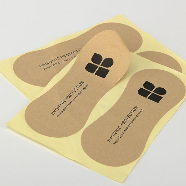 110mm X 50mm Hygiene Kraft Paper Sticker Labels Printing For Swimwear Clothing