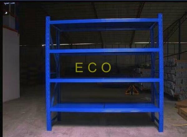 Movable Tier Steel Metal Shelving Racks Banner Boltless Storage For Warehouse