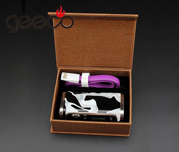 Geeco authentic zero v3 box mod /60 watts zero v3 with temp control Pandora 60w TC box mod with Eviva T atomizer