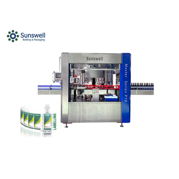 220V 380V вокруг машины для прикрепления этикеток стикера бутылки полноавтоматич