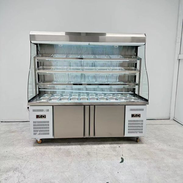 Hotpot Commercial Showcase Refrigerator Multi Deck Display Chiller