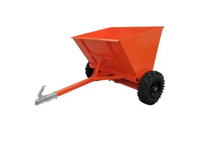 Grit atv salt sand spreader for artificial grass driveway lawn Snow Clearance Rotary Road