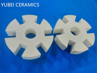 Rotor de cerâmica mecânica Componentes cerâmicos de alumina industrial