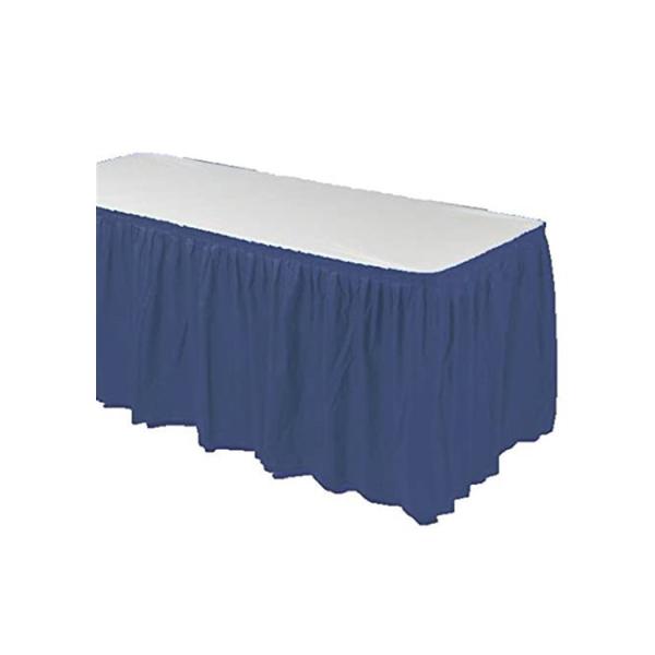 Saias plásticas descartáveis da tabela do à prova de água para cobrir os pés de aspecto desagradável da tabela