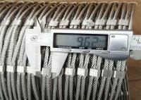 malha de aço inoxidável macia de alta elasticidade da corda de fio 1770n 7x19