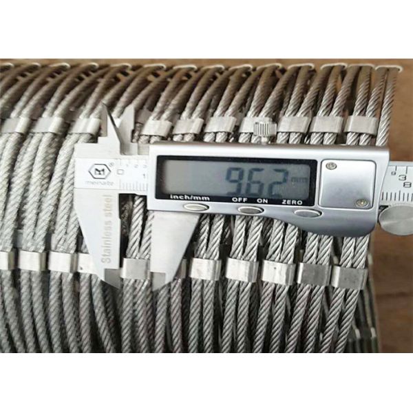 сетка веревочки провода нержавеющей стали 1770n высокая растяжимая мягкая 7x19