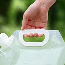 Collapsible Water Container Bag, Storage Jug, Sport Camping Riding Mountaineer, Freezable