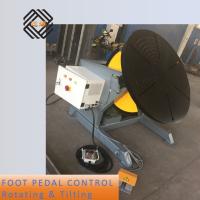 5000 kg de capacidad Positioners de soldadura de soldadura de posición rotativa mesa con motor de 0,75kW