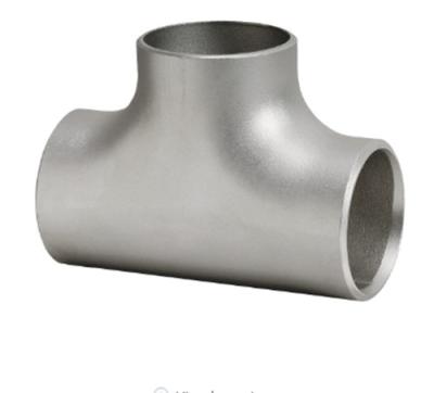 Gr7 Gr10 Butt Welding Tee Titanium Fittings For High Pressure Applications