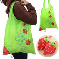Bolso reutilizable de la fresa del poliéster para hacer compras