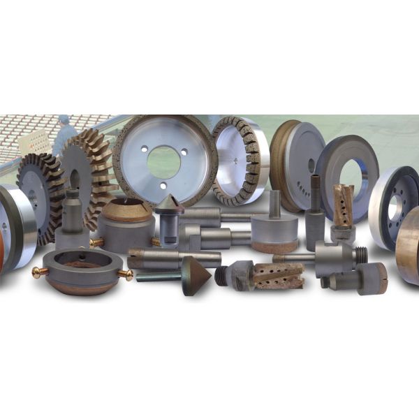 Cup Shaped Metal Bond Diamond Wheels Wear Resistant Environmental Protection