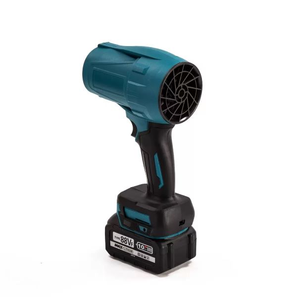 Cordless Turbo Storm Blower - Brushless Motor, 21V Battery, Portable Outdoor Cleaner for Work