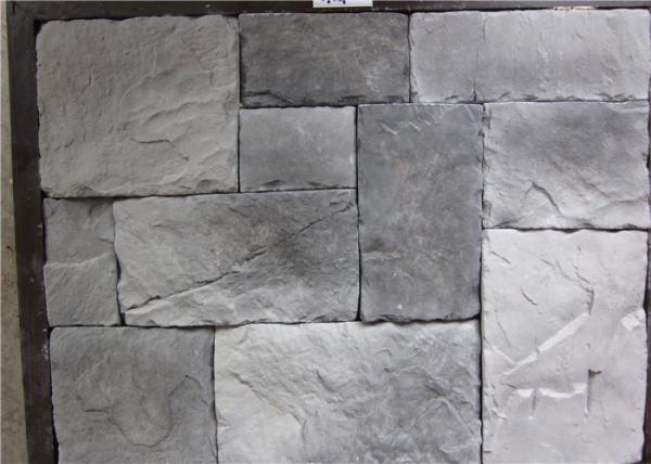 Grade A Durable Faux Stone Wall Tiles , Faux Stone Veneer Exterior / Interior Wall Decoration