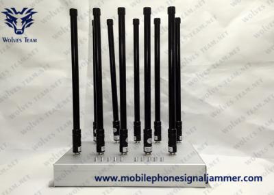 8 jammer estável do desempenho 3G 4GLTE 4GWimax GPS do dispositivo de obstrução do telefone celular das faixas