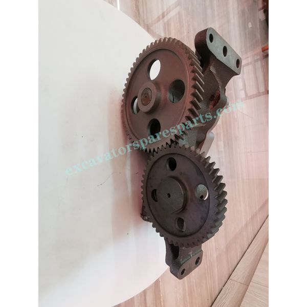6D24 kobelco excavator parts Oil Pump Assy For SK450-6 ME359718 ME150601