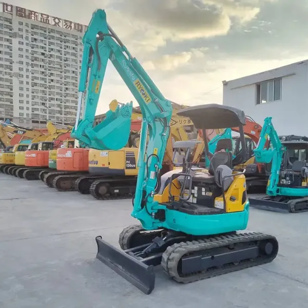 3000 KG Micro tracked Kubota U30 U35 Used Mini Excavator for Digger Remanufactured