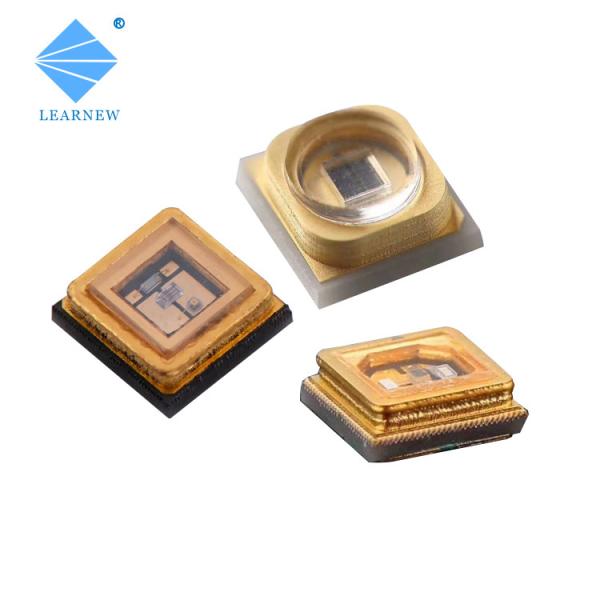 Water Purifier Germicial Power 7-15mW UVC LED Chips With Voltage 5-7V Size 35*35MM