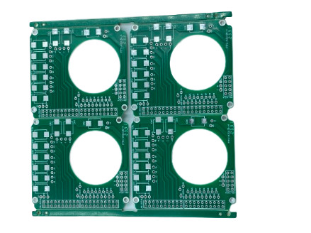 Линия маска собрания 0.1mm монтажной платы радиотехнической схемы минимальная ширины/припоя космоса зеленая