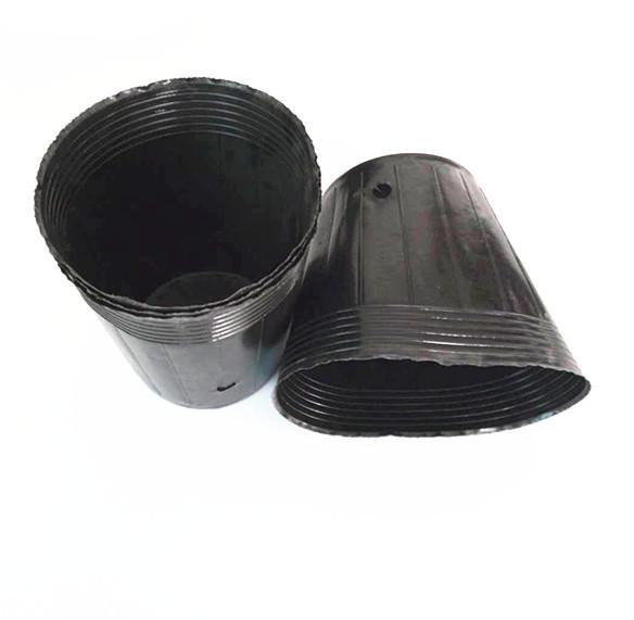Manufactory custom design soft PS PVC plastic 1 gallon pots for tree flower seedlings