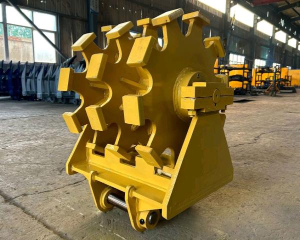 1.02cbm 25T Excavador Compactor Roda Rota Compação Roda Roller