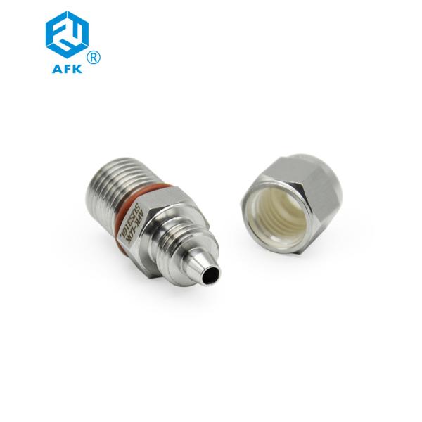 Ponteira 6mm-G1/4 Fixação de Acoplamento de Rosca Macho G Rosca Aço Inoxidável 316