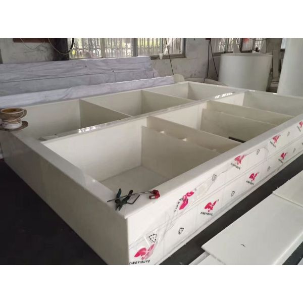 Контейнер 500L белого конического нижнего танка химический устойчивый жидкостный дозируя танк танка пластиковый