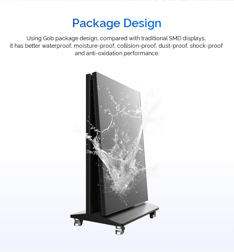 Factory Customized High Resolution LED Commercial Advertising Display Screen LED Poster Screen