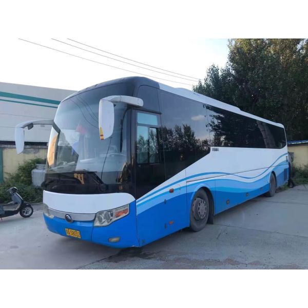 АВТОБУС ZK6127 YUTONG использовал автобус тренера для цен мест автобуса 53 Yutong продаж управления рулем левой стороны двигателя подержанных дешевых заднего