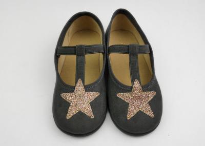 T Strap Round Toe Slip On Kids Sandals Shoes