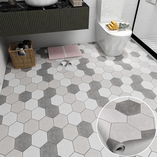 Water-Proof Self Adhesive 3D Floor Wall Decoration Paper Moisture-Proof Wallpaper Sticker