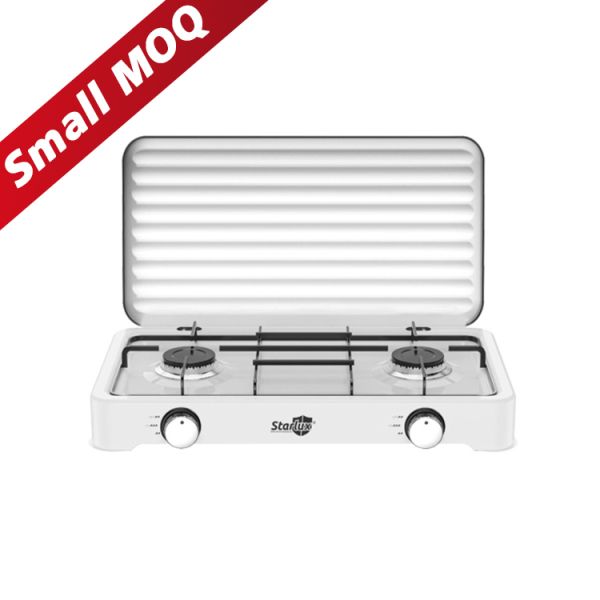 2.2KW Table Top Double Burner Gas Stove Wholesale Two Burner Gas Cooktop For
