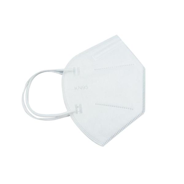 Eco Friendly N95 Face Mask Non Stimulating Materials Low Breathing Resistance