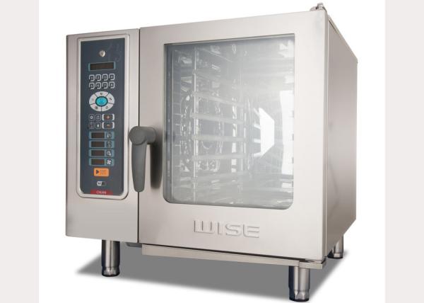 Forno de cozimento bonde comercial de Combi, 6 (GN 1/1) bandejas sem redução de Gastronorm