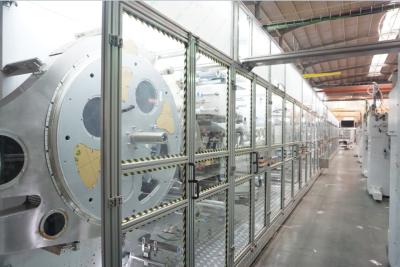 Full Servo 600PPM Baby Diaper Machine With Stacker And Bagger