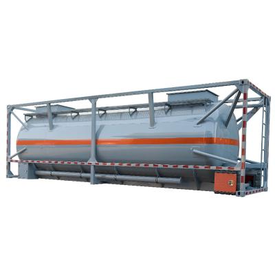 20ft 30ft 40ft Capacity Liquid Helium ISO Tank Container For High Reliability