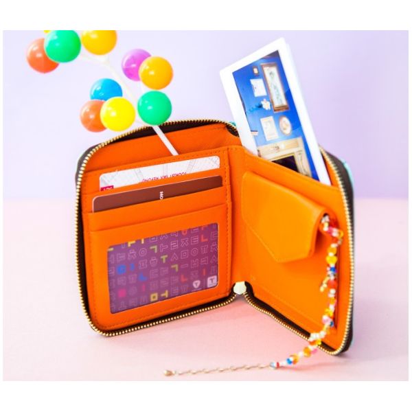 New square wallet lovely female multi-functional hand-painted animals