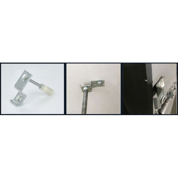 Customizable Logo Extendable Ceiling Tool Anchor Plasterboard Nail Gun with Silencer