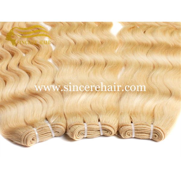 Hot Blonde 24" CURLY Hair Extensions for Sale, 60 CM #613 Curly Remy Human Hair Weaving Weft 100 Gram / Piece For Sale 22 Inch CURLY Hair Extensions U-Tip Hair for Sale, 55 CM 1.0 Gram Deep Curl Pre Bonded U Tip Hair Extensions for Sale