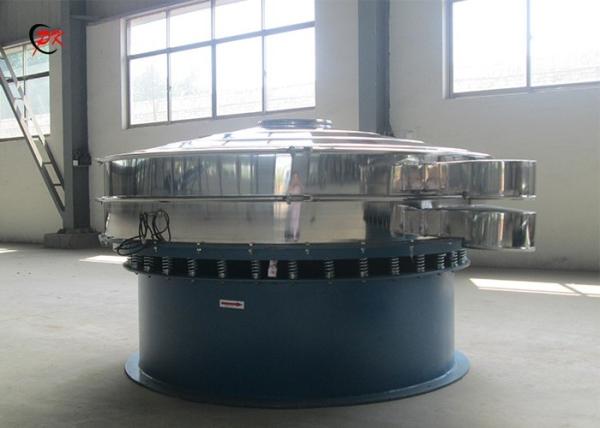 Rotary Vibrating Sifter Screen Separator Wood Chips Mica Powder 5 Decks