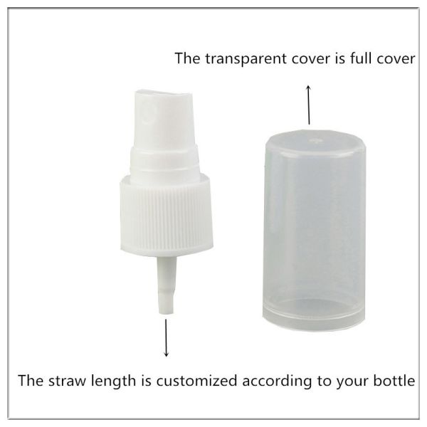 Plastic Airless Pump Sprayer 18/410 20/410 24/410 Full Cover No Spill