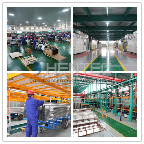 6063 Anodized Aluminium Profile System T Shaped Powder Coated Suface Treatment