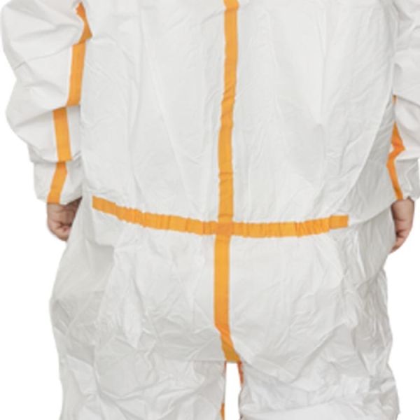 Ppe Disposable Non Woven Isolation Gown Non Sterile With Long Sleeve