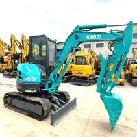 Excavatrice compacte Kobelco SK50SR d'occasion – Faibles heures, 37,5 CV