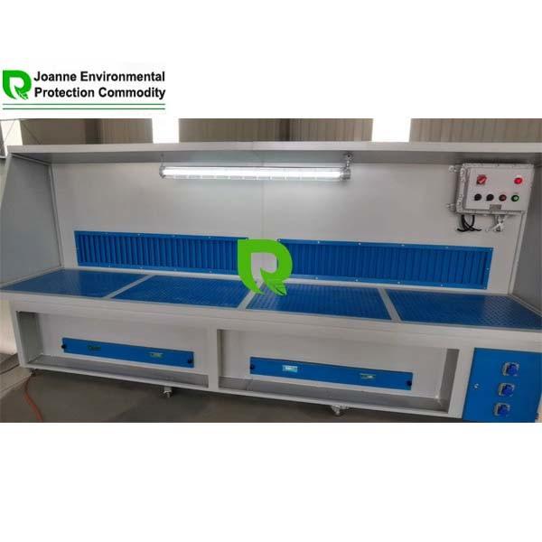 Downdraft Table Grinding Workstation Anti Static Dust Extraction Table For Grinding Work