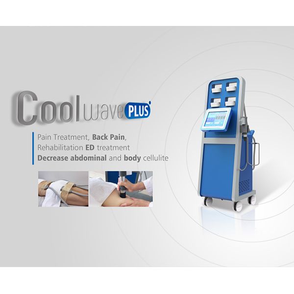 Vague fraîche plus la machine pneumatique de dispositif d'onde choc du traitement 2in1 de Cryolipolysis de thérapie d'onde choc