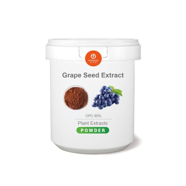 Grape Seed Extract 95% OPC 100% Natural Plant Herbal Extract Powder Vitis Vinifera Food Additive Antioxidant Proanthocyanidins