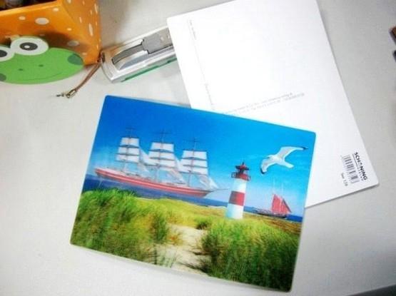 PLASTIC LENTICULAR lenticular printing plastic pp pet sheet 3D postcards factory 3D postcards manufacturer