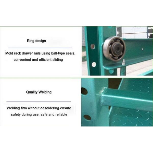 Регулируемые вытягиваемые решетки для хранения форм Системы для промышленности пластиковых форм 2T весовой нагрузки