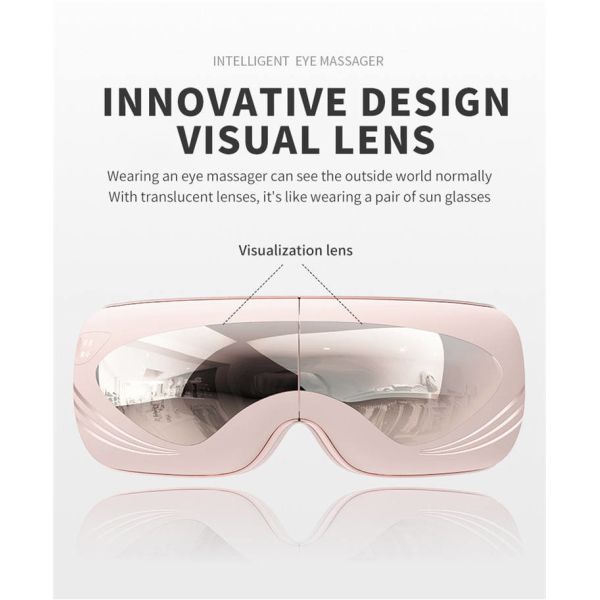 Massager глаза с машиной массажа глаза жары опционной Музык-ориентированной на заказчика для глаз усталости Сброс-сухих & лучшего сна